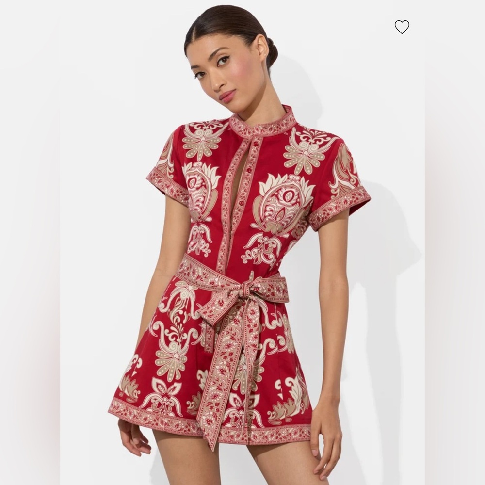 Alice + Olivia Lucy Romper - Picture 4 of 4